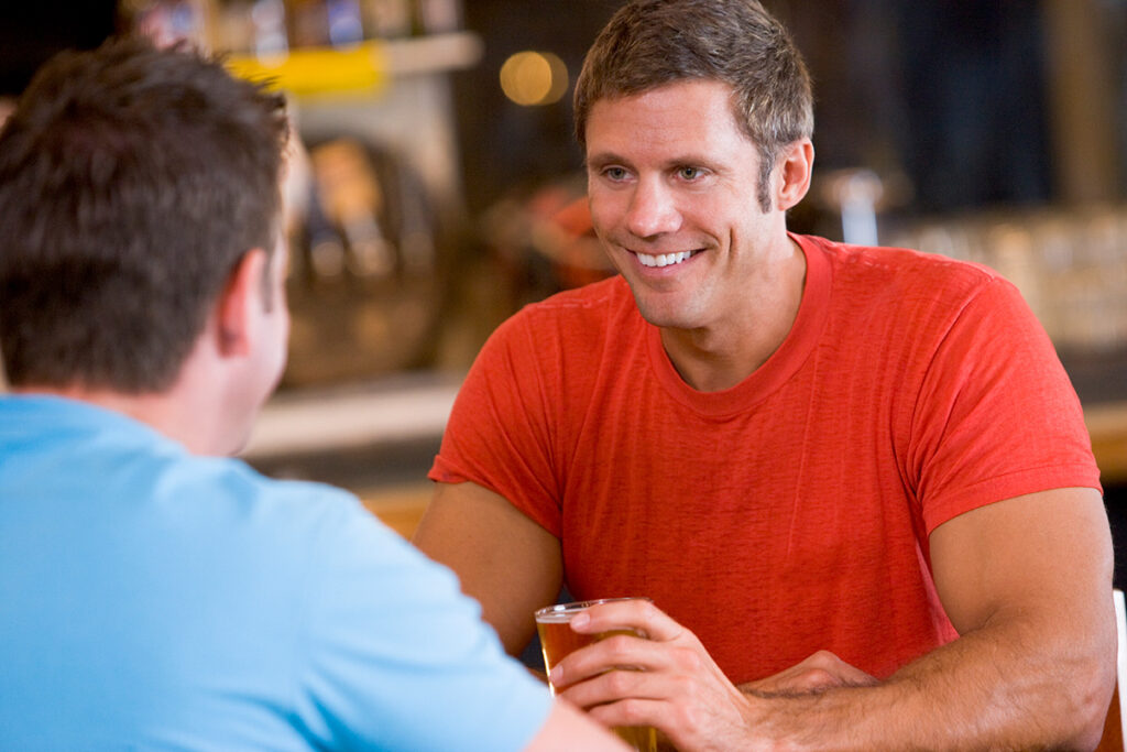 B.I.A.W.E. people chatting